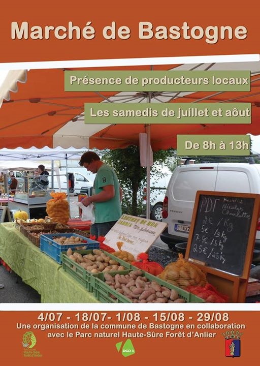 Des producteurs au Marché de Bastogne, c'est dès ce samedi et pour tout l'été !