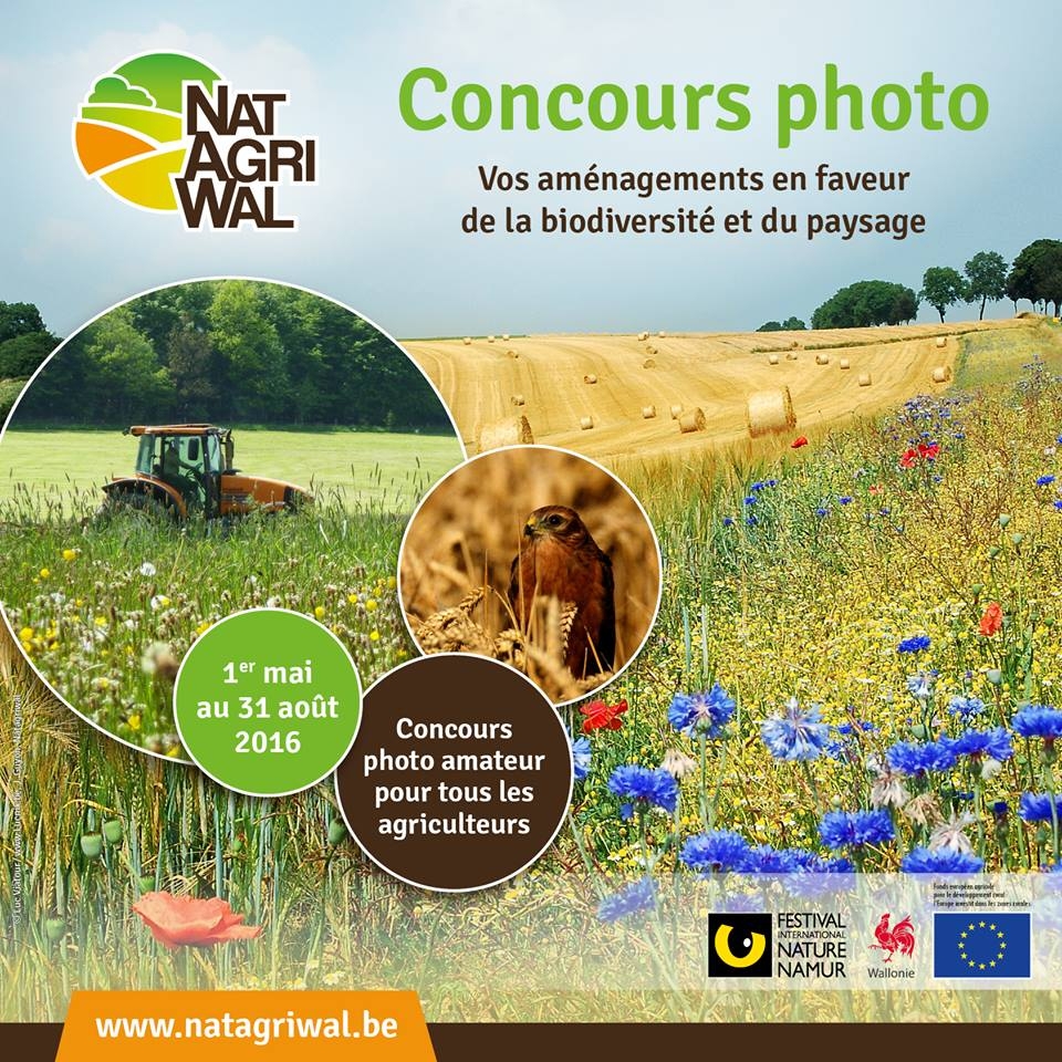Concours photo Natagriwal du 1er mai au 31 août 2016