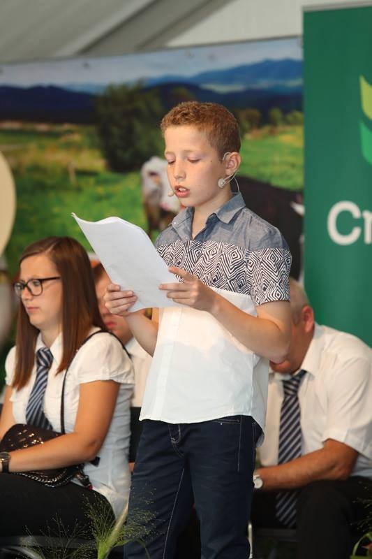 Le discours de Dimitri lors de la foire à Battice