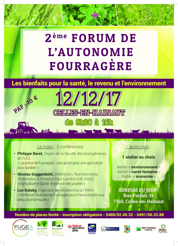 2ème FORUM de l'AUTONOMIE FOURRAGERE