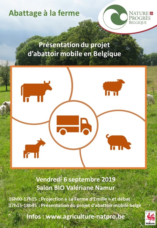 Abattage à la ferme. Conférence au Salon Valériane