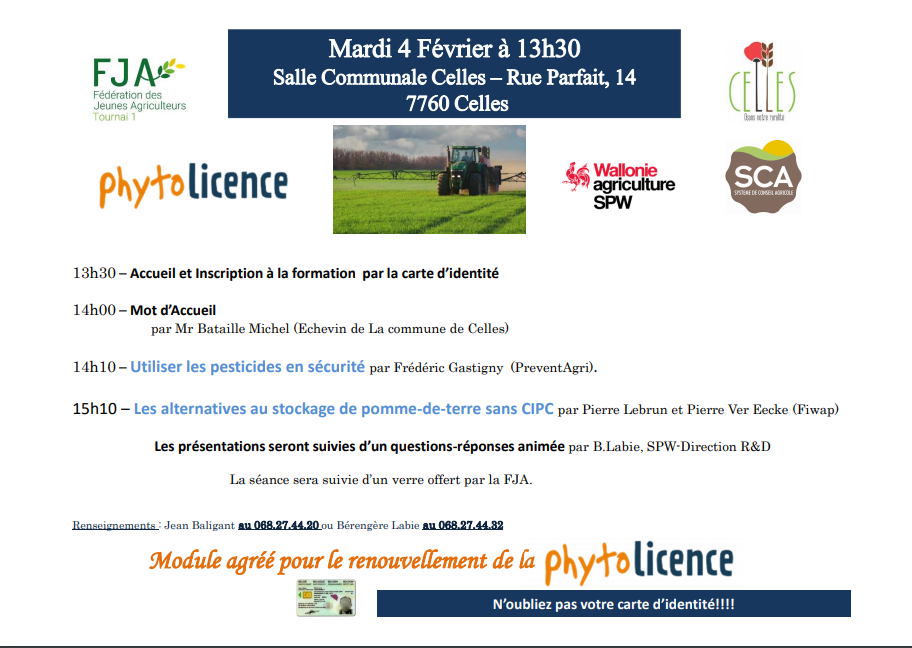 Formation PHYTOLICENCE à Celles