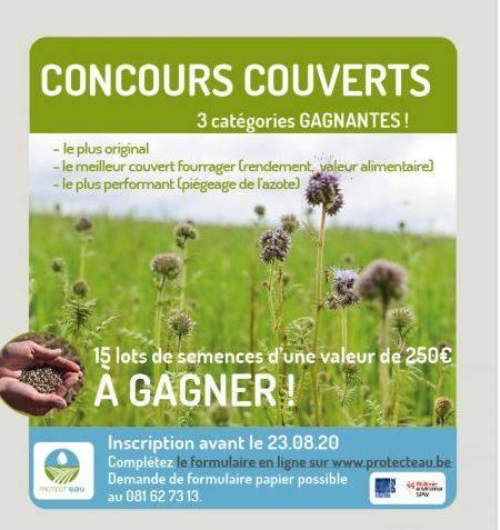 Participez au concours couverts de PROTECT\'eau!