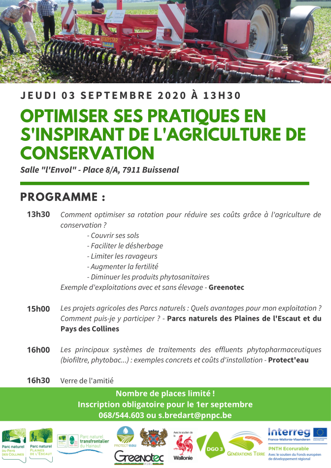 Opimiser ses pratiques en s\'inspirant de l\'agriculture de conservation