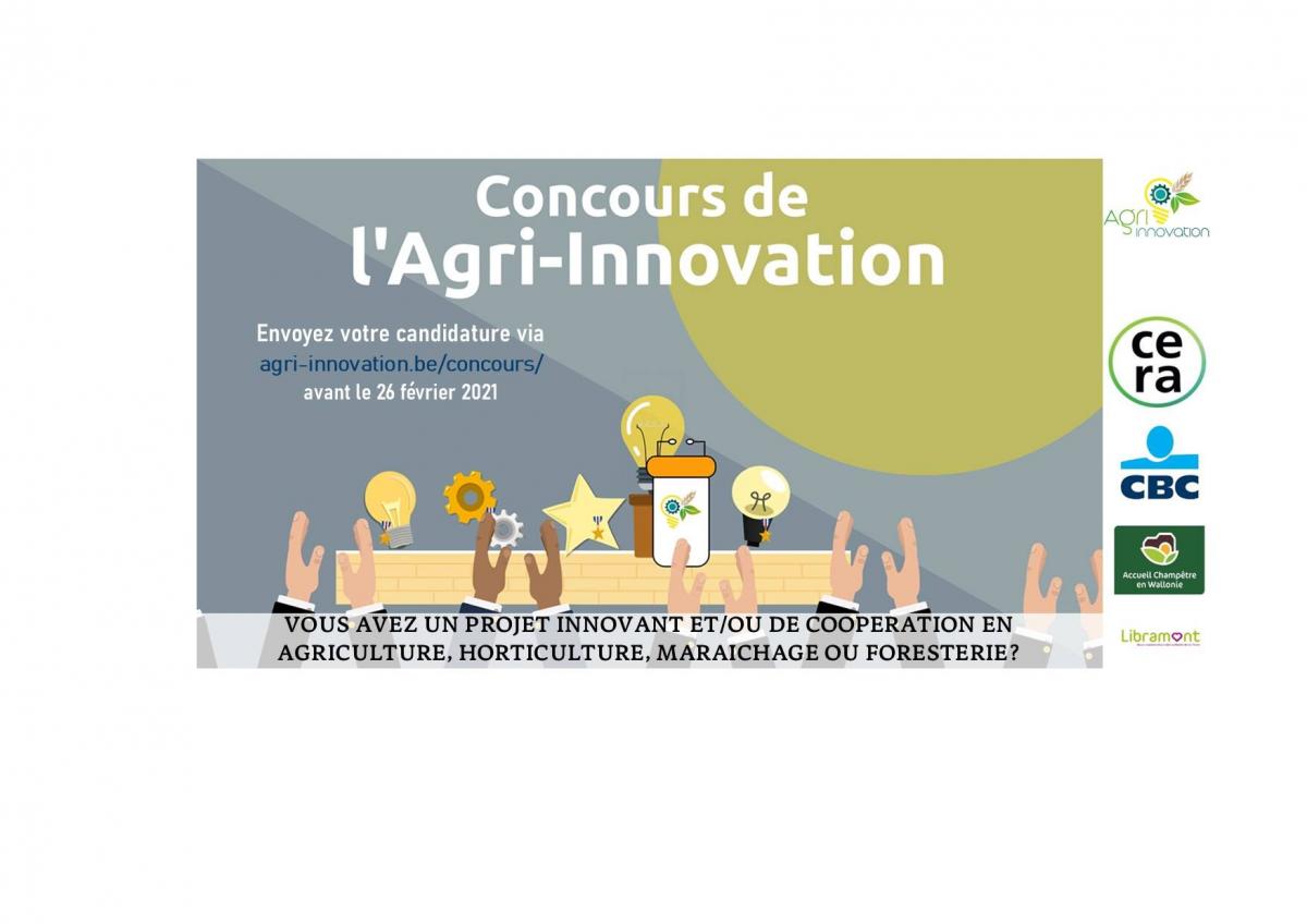 CONCOURS AGRI-INNOVATION