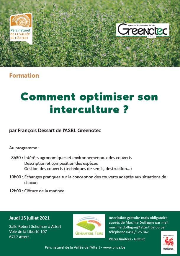 Formation sur les couverts végétaux