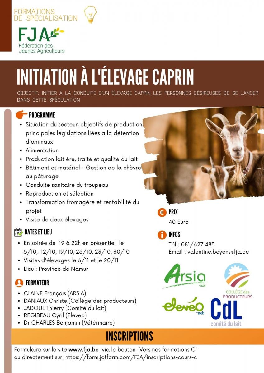 Envie d\'étendre vos connaissances sur l\'élevage caprin ?