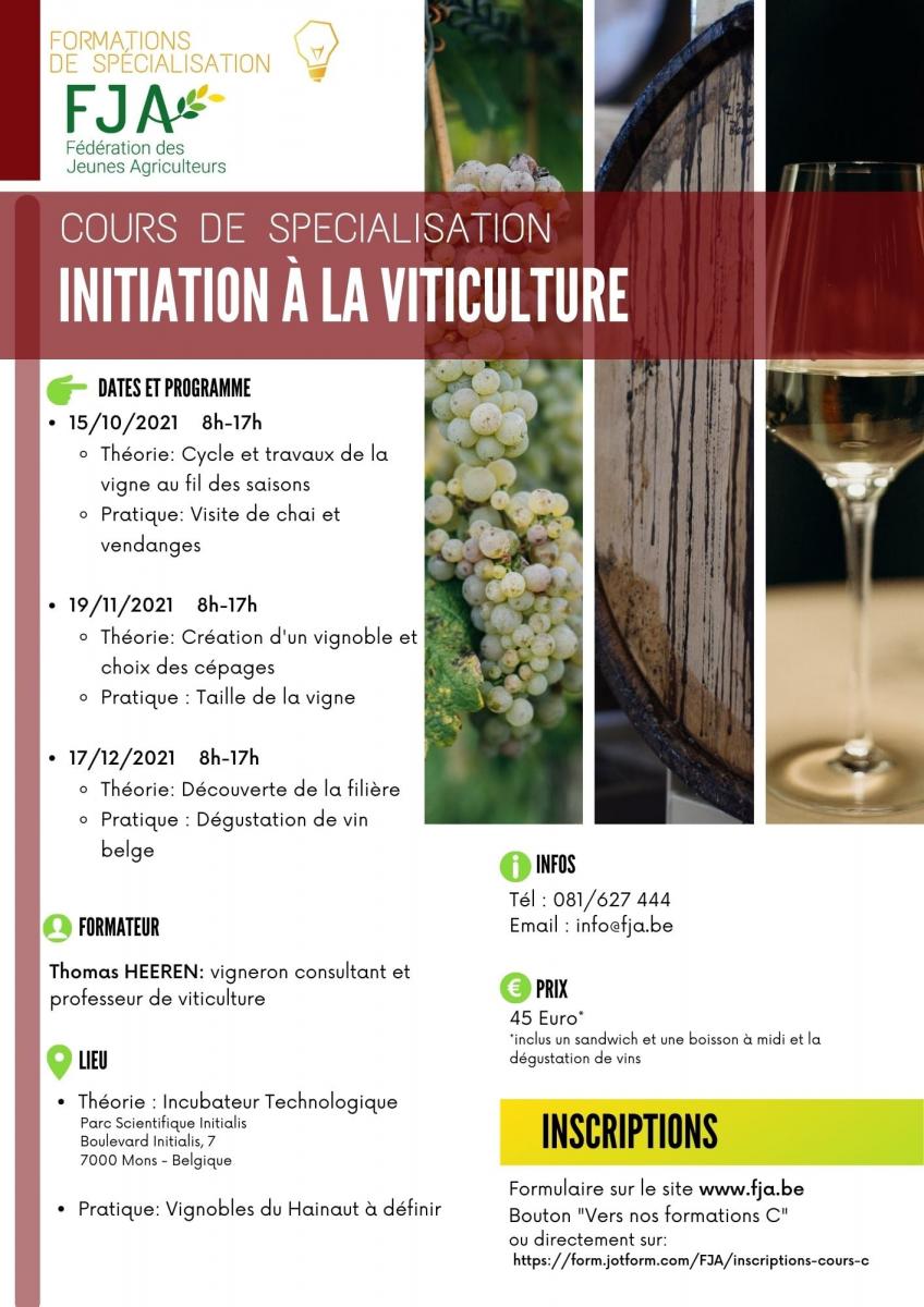 Envie de t\'initier à la viticulture?