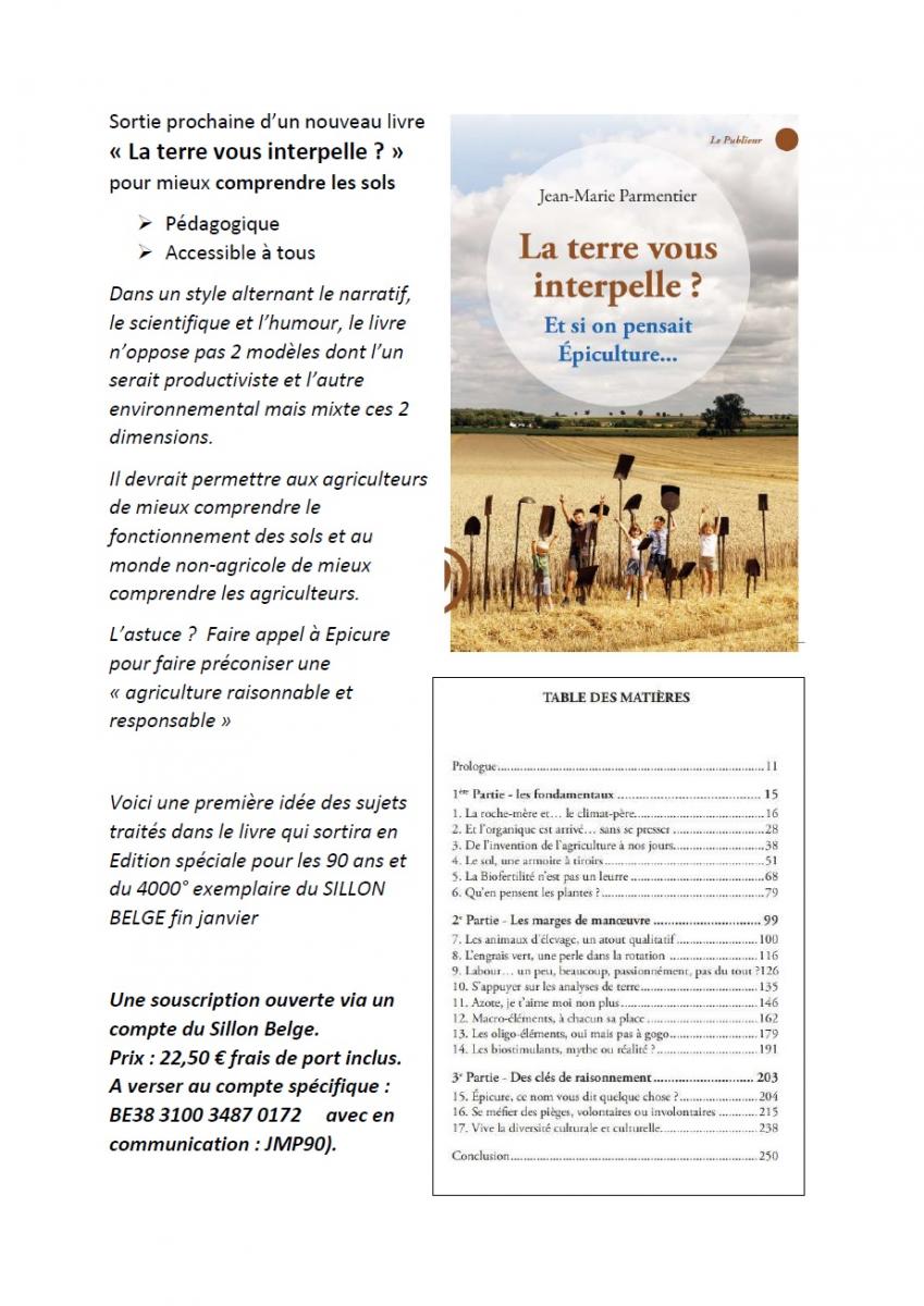 « La terre vous interpelle ? Et si on parlait Epiculture… »