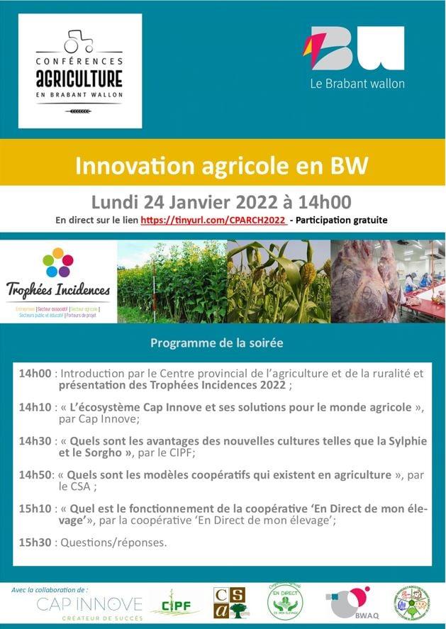 Webinaire consacré à l\'innovation agricole en BW
