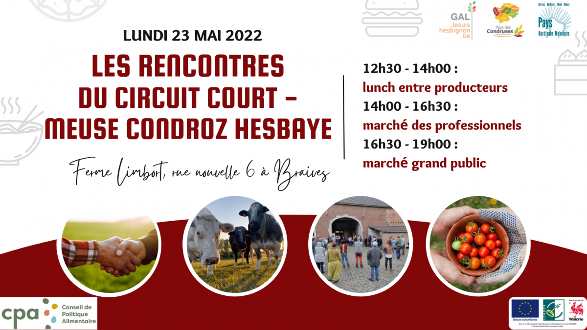 Les rencontres du circuit court Meuse Condroz Hesbaye