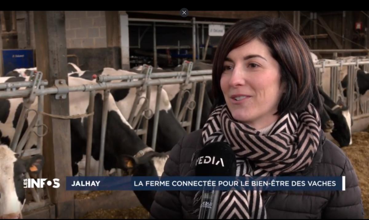 Jalhay: les solutions numériques au sein de la ferme connectée