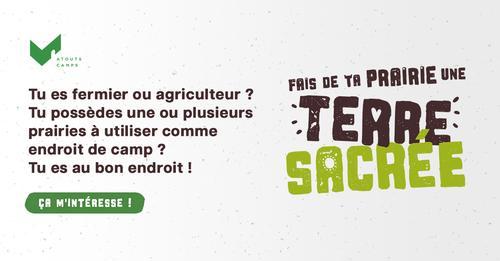 Fais de ta prairie une terre sacrée pour des camps