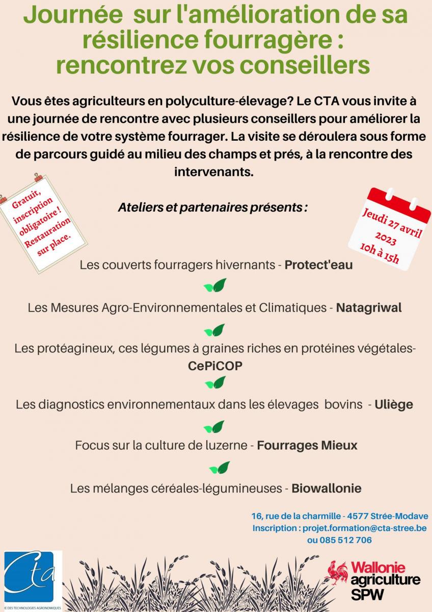 Journée sur l’amélioration de la résilience fourragère