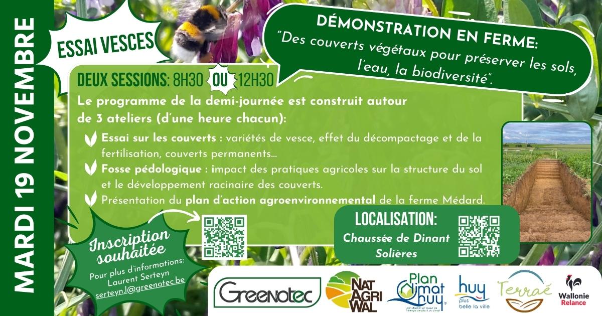 Des couverts végétaux pour préserver les sols, l\'eau et la biodiversité