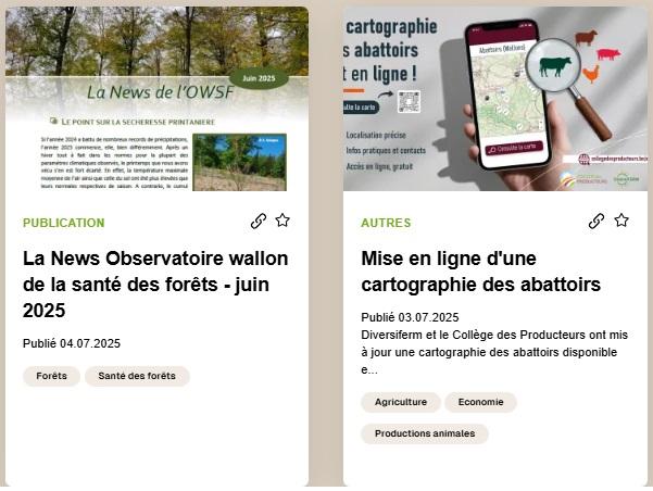 Deux actualités publiées sur #WALAKIS