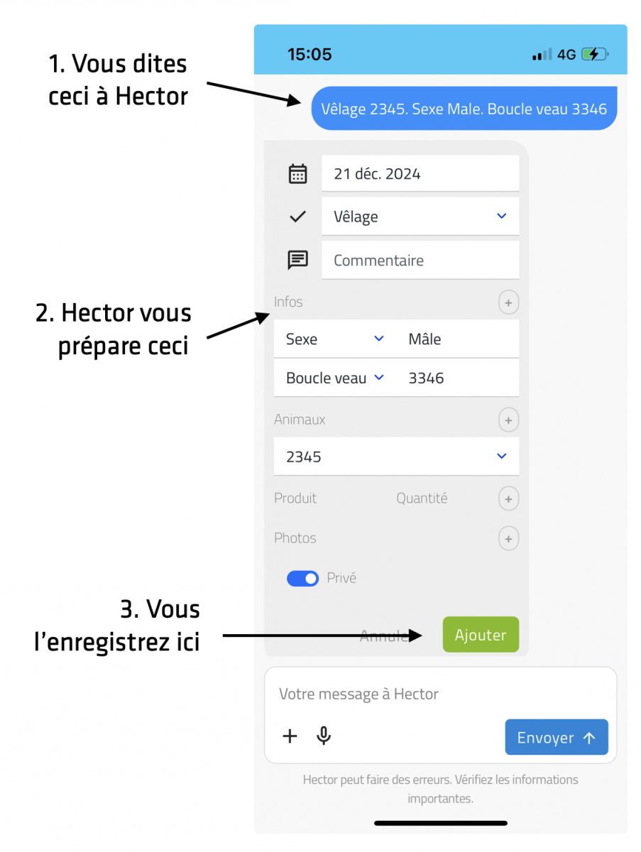 Enregistrer une activité ? Quelques secondes, pas plus