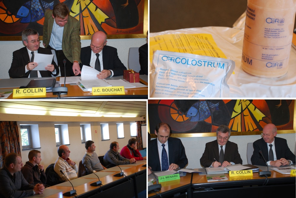 Constitution de European Colostrum Industry s.a.