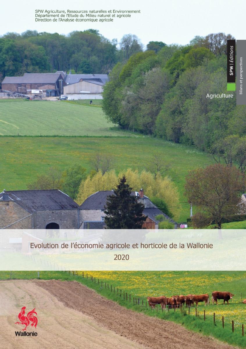 Le rapport sur l\'économie agricole et horticole de la Wallonie 2020 est sorti