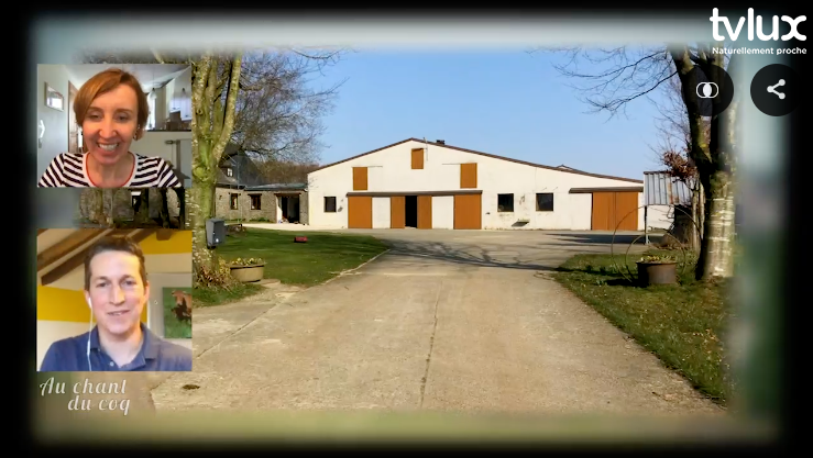 Au Chant du Coq : visites virtuelles de la ferme Louvigny