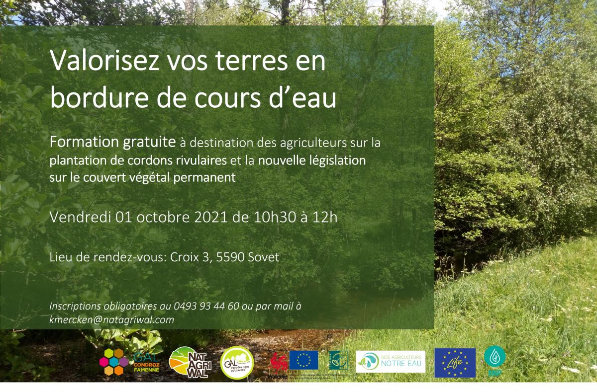Valorisez vos terres en bord de cours d\'eau