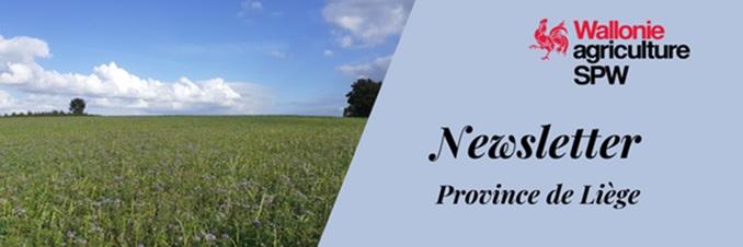Newsletter SPW Agriculture en province de Liège du 21-11-22