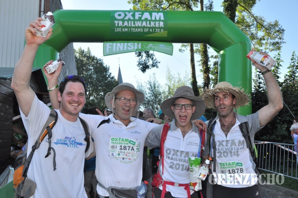 100 km für Oxfam, 100 km für Milch. Gratulation !